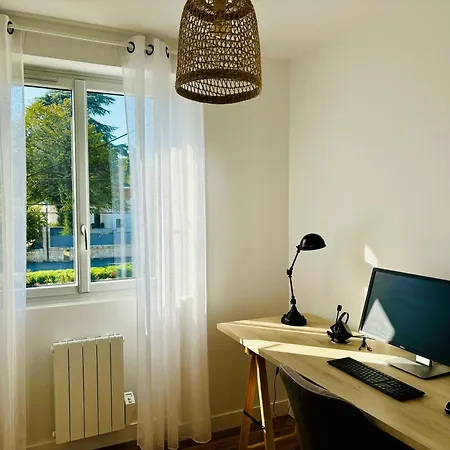 Prázdninový dům La Maison Du Quai - Face A La Sevre Niortaise *