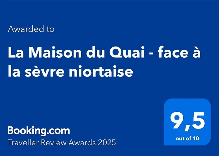 La Maison Du Quai - Face A La Sevre Niortaise